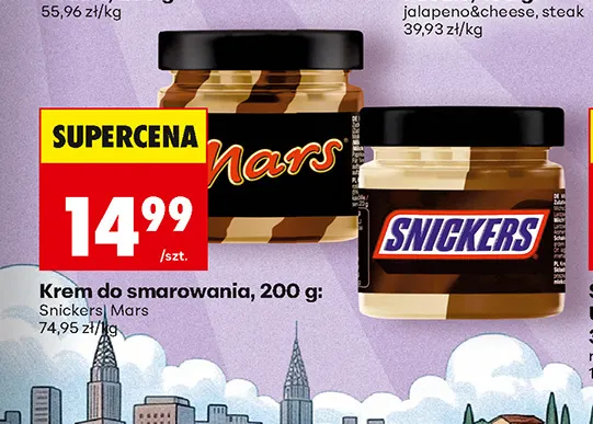 Krem do smarowania Mars promocja w Biedronka