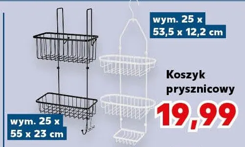 Koszyk prysznicowy promocja w Kaufland