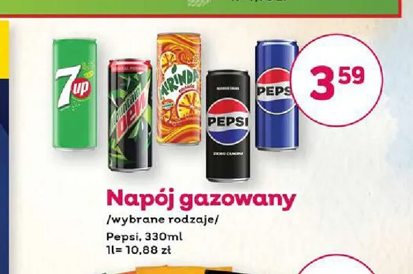 Napój gazowany Pepsi promocja w Bliski