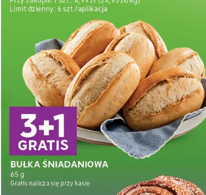 Bułka śniadaniowa promocja w Stokrotka