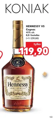 Koniak Hennessy VS promocja w Kaufland