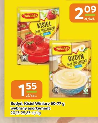 Kisiel smak truskawkowy Winiary promocja w Społem Częstochowa