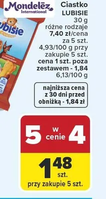 Ciastko LUBISIE promocja w Carrefour