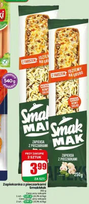 Zapiekanka z pieczarkami SmakMak promocja w Dino