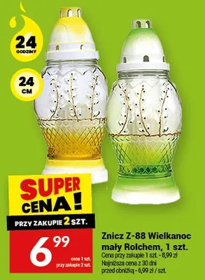 Znicz Z-88 Wielkanoc mały Rolchem promocja w Twój Market