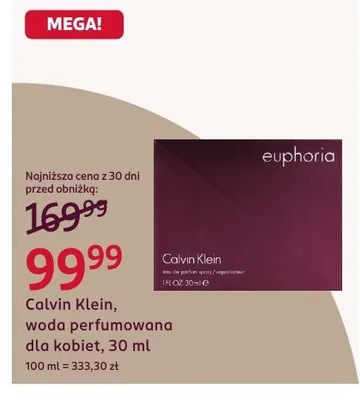 Woda perfumowana promocja w Rossmann