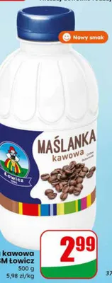 Maślanka kawowa promocja w Dino