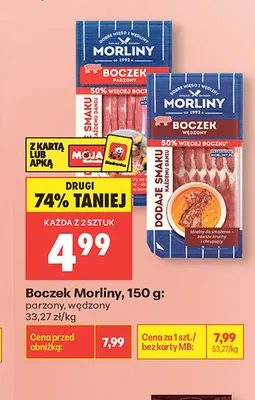 Boczek Morliny promocja w Biedronka