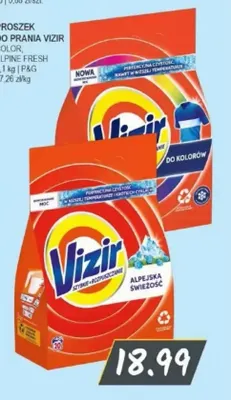 Proszek do prania Vizir Alpine Fresh promocja w Słoneczko