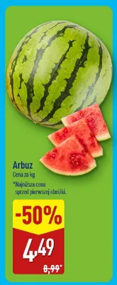 Arbuz promocja w Aldi