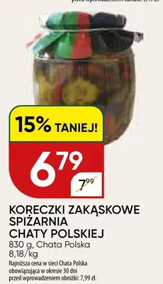 Koreczki zakąskowe Spiżarnia Chaty Polskiej promocja w Chata Polska