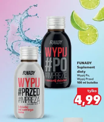 Suplement diety FUNADY Wypij Przed promocja w Kaufland
