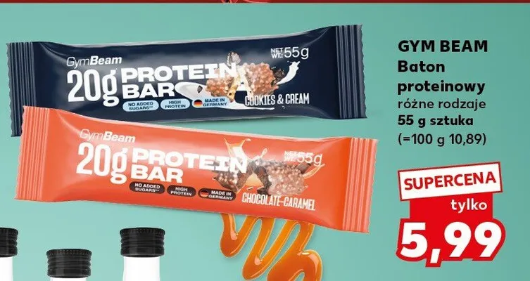 Baton proteinowy różne rodzaje promocja w Kaufland