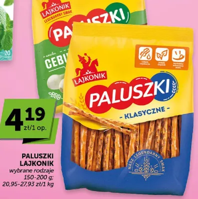 Paluszki klasyczne promocja w Groszek