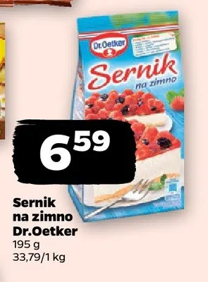 Sernik na zimno promocja w Netto
