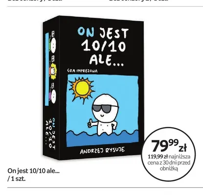 Gra imprezowa On jest 10/10 ale... promocja w Empik