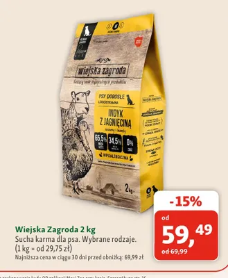 Sucha karma dla psa Wiejska Zagroda promocja w MAXI ZOO