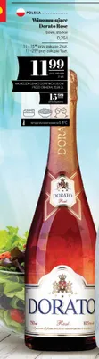 Wino musujące Dorato Rose różowe słodkie polskie promocja w POLOmarket