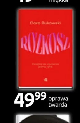 Książka Rozkosz Cara Bukowski promocja w Empik