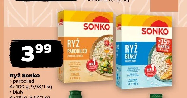 Ryż biały Sonko promocja w Netto