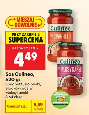 Sos Spaghetti promocja w Biedronka