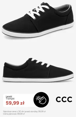 Trampki Lanetti promocja w CCC