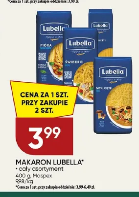 Makaron Lubella promocja w Chata Polska