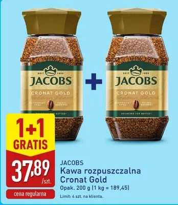 Kawa rozpuszczalna Cronat Gold promocja w Aldi
