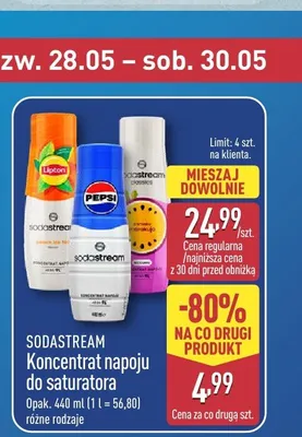 Koncentrat napoju do saturatora Sodastream Marakuja promocja w Aldi