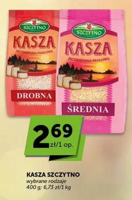 Kasza jęczmienna perłowa drobna Szczytno promocja w Euro Sklep