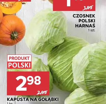 Kapusta na gołąbki promocja w Stokrotka