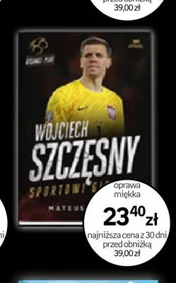 Książka Wojciech Szczęsny Sportowi Giganci oprawa miękka promocja w Empik