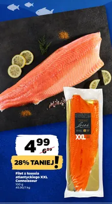 Filet z łososia atlantyckiego XXL Connoisseur promocja w Netto