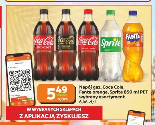 Napój gazowany Coca-Cola promocja w Gama