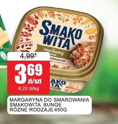 Margaryna do smarowania Smakowita promocja w Bingo