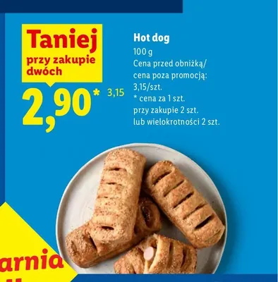 Hot dog promocja w Lidl