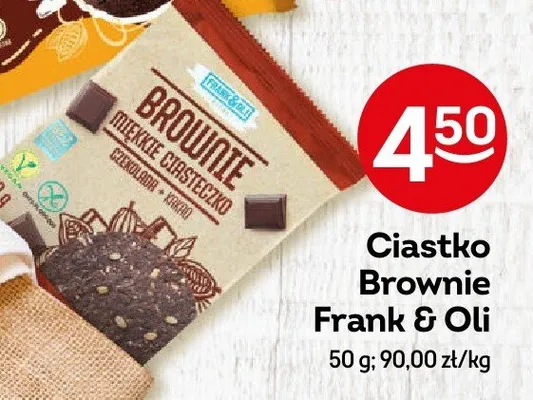 Ciastko Brownie Frank & Oli promocja w Żabka