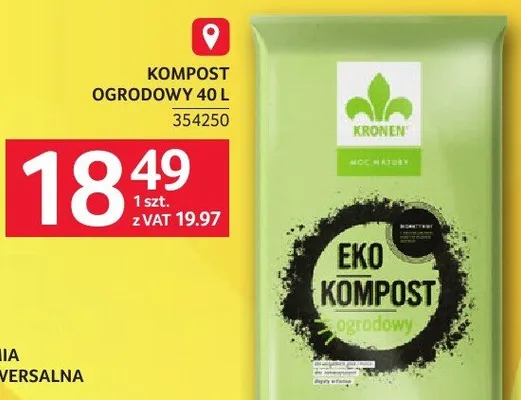 Kompost ogrodowy 40 L promocja w Selgros