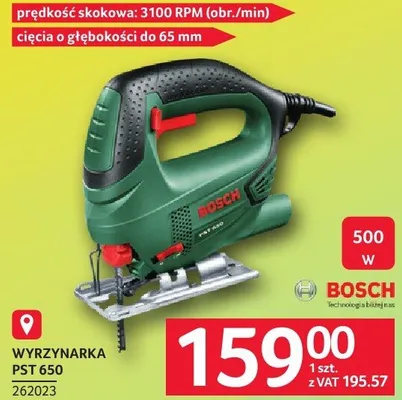 Wyrzynarka PST 650 282023 promocja w Selgros