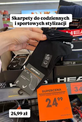 Skarpety męskie Head 3PK promocja w Biedronka