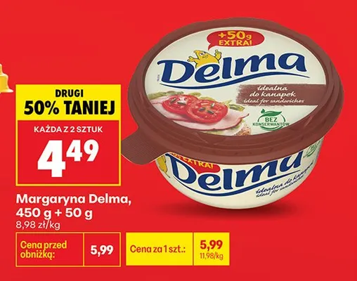 Margaryna promocja w Biedronka