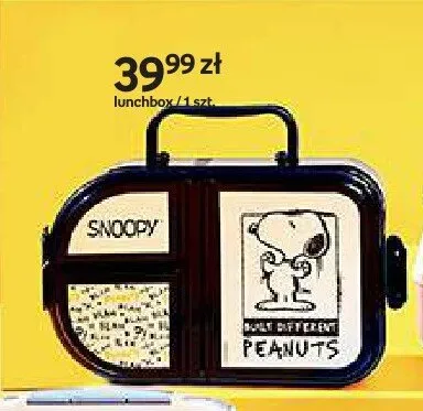 Lunchbox Snoopy promocja w Empik