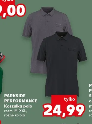 Koszulka polo Parkside Performance promocja w Kaufland