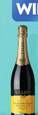 Wino musujące Valdo Marca Oro Valdobbiadene Prosecco Superiore DOCG promocja w Żabka