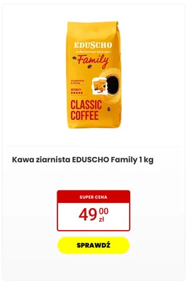 Kawa ziarnista EDUSCHO Family promocja w Media Expert