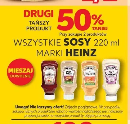 Sos czosnkowo-ziołowy Heinz promocja w Kaufland