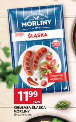 Kiełbasa śląska Morliny promocja w Stokrotka