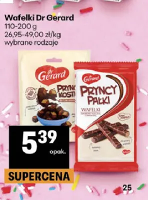 Wafelki Pryncy Kostki Dr Gerard promocja w Delikatesy Centrum