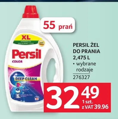 Żel do prania Persil promocja w Selgros