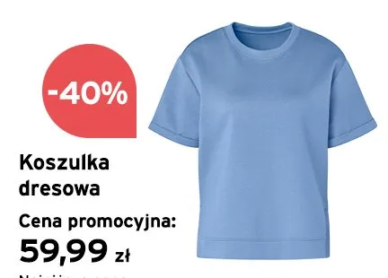 Koszulka dresowa promocja w Tchibo